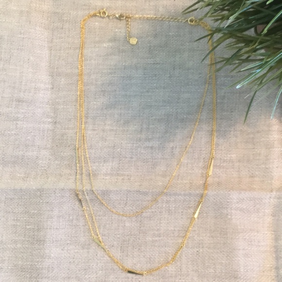 NEW✨GORJANA Layered Gold Necklace✨ - Picture 4 of 5